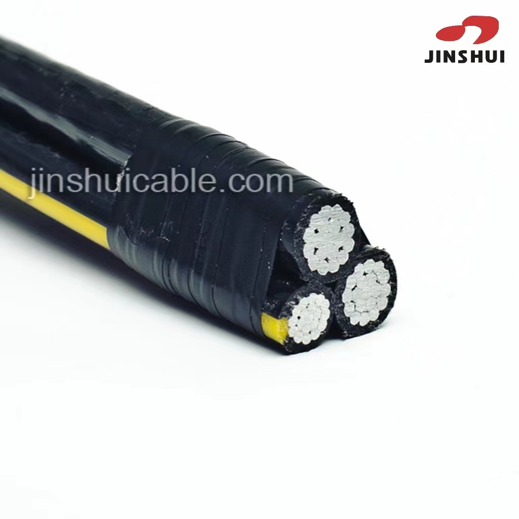 3 core Aluminum conductor XLPE insulation overhead bundled cable