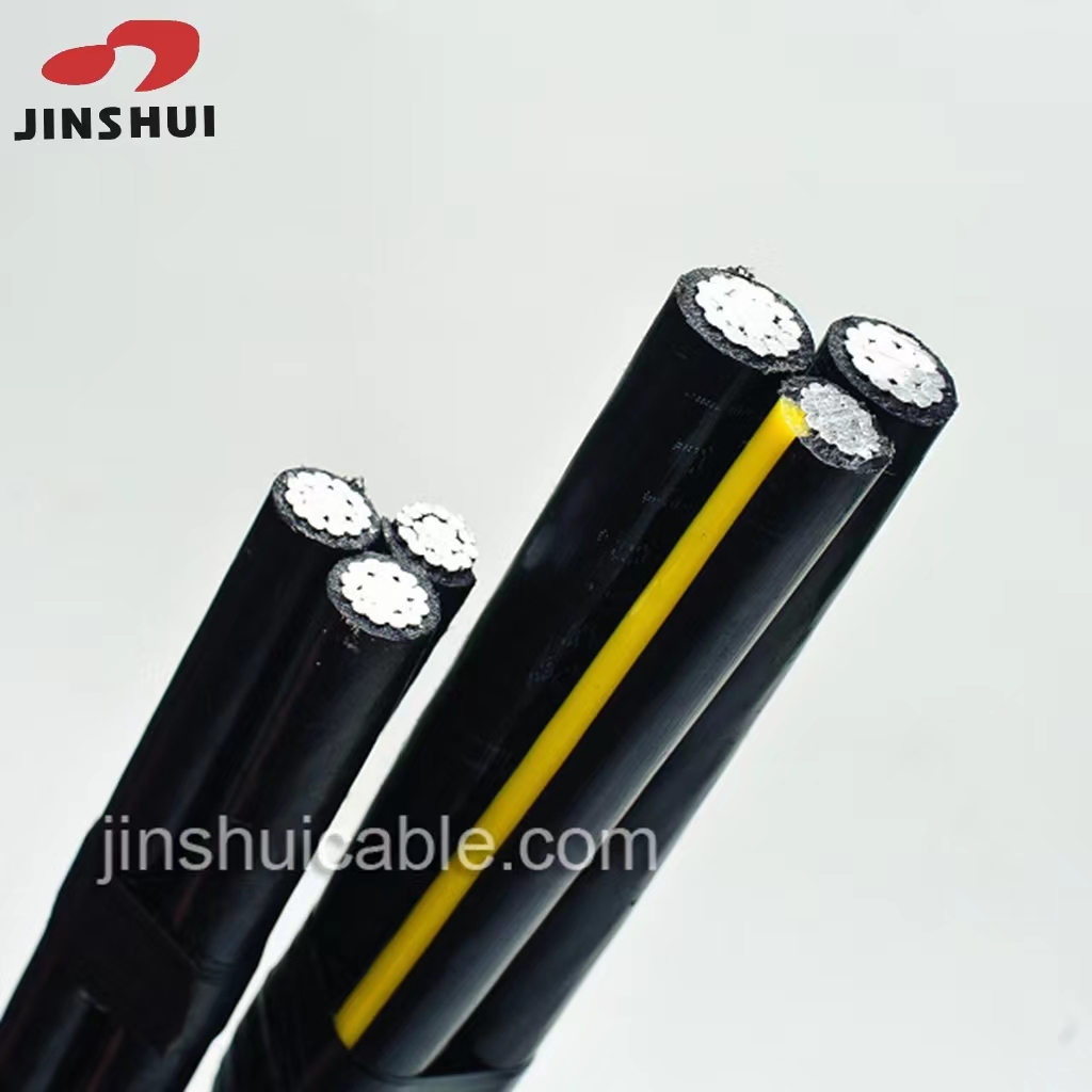 IEC standard aluminum conductor XLPE insulation aerial bundled cable