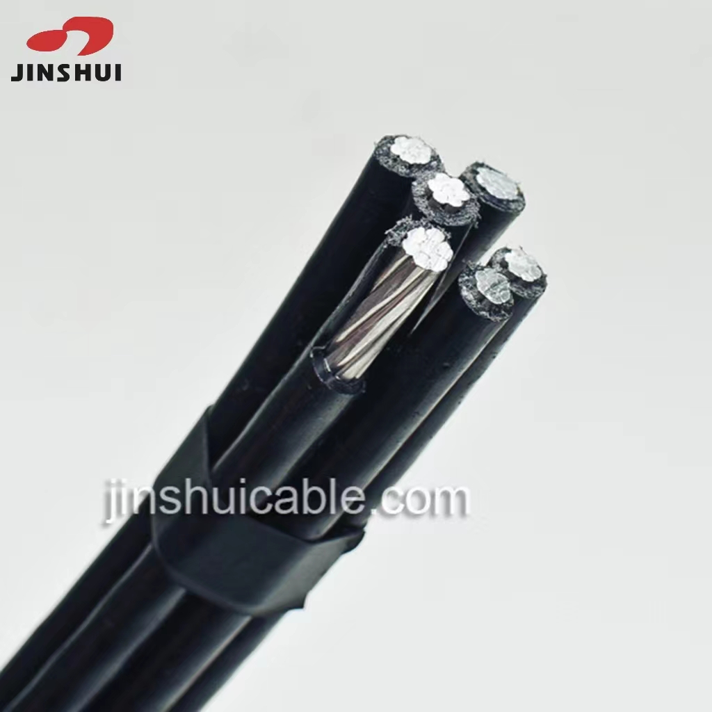 IEC standard aluminum conductor PE/XLPE insulation abc cable