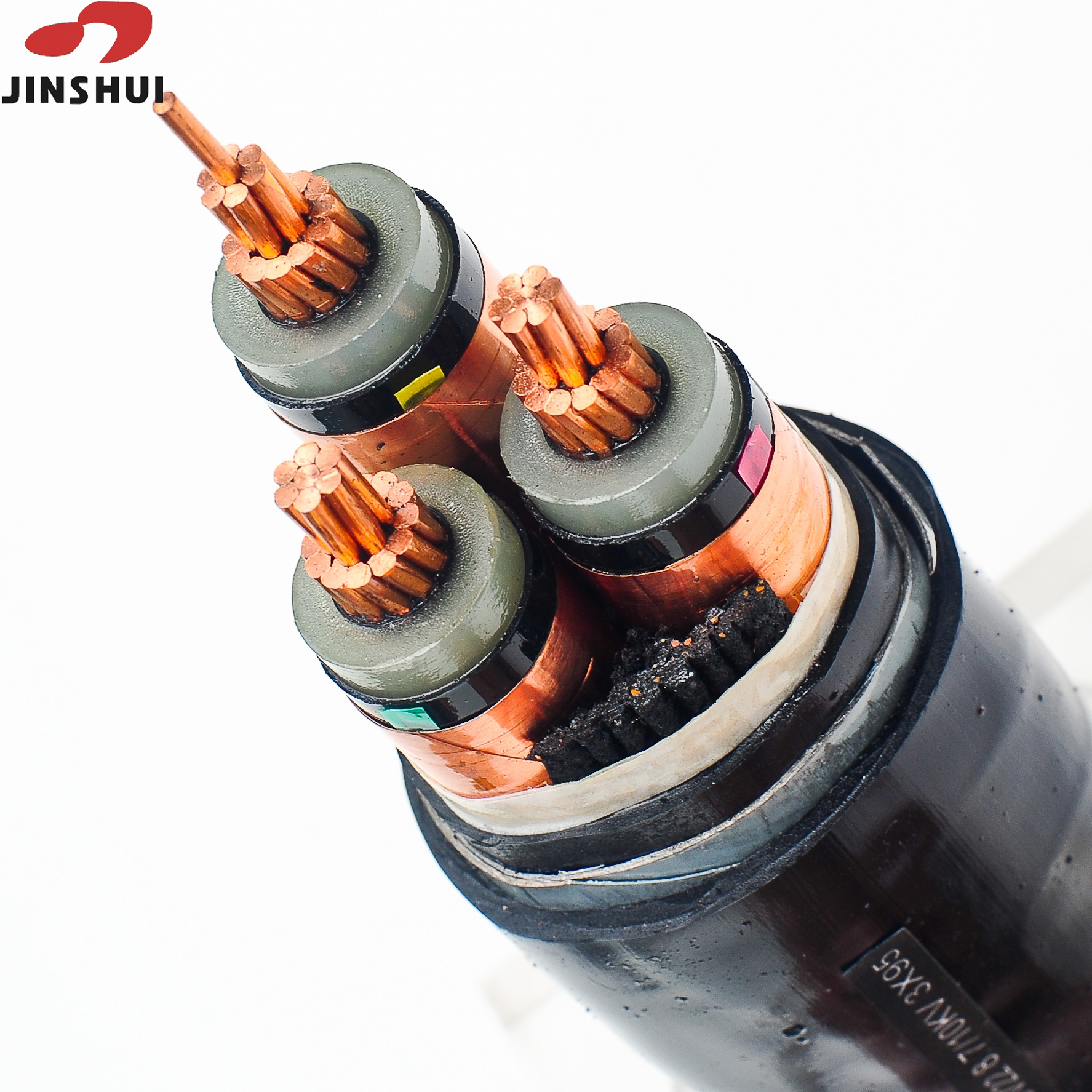 66KV Copper /Aluminum conductor XLPE insulation PVC jacket power cable