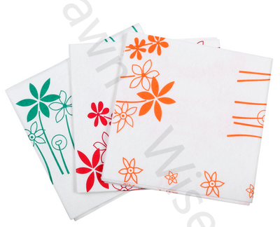 Non-woven Fixed printing Kitchen cleaning wipe cloth