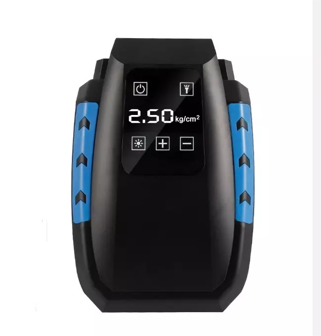 Air pump 12V portable tire inflator 150PSI 35L/Min touch screen auto tire pump with LEDforAutomobile