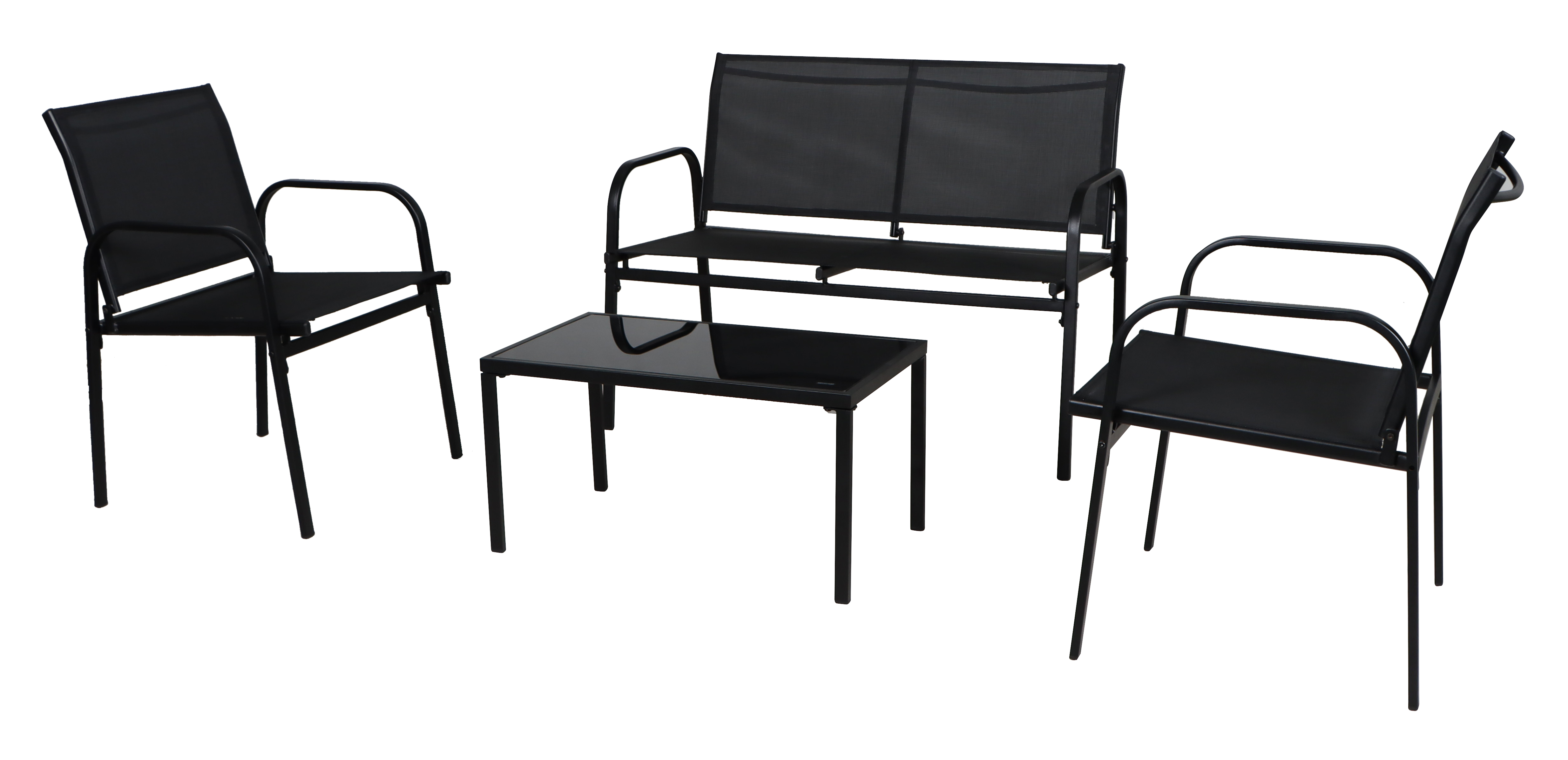 Steel Textilene Sofa Set