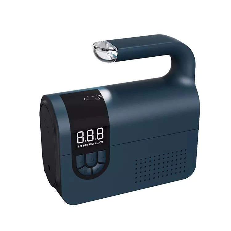 double-cylinder 12V electric pump portable emergency tire pump digital display car air pump