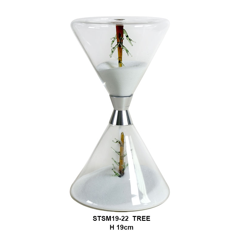 Sand timer, hourglass, glass sand timer
