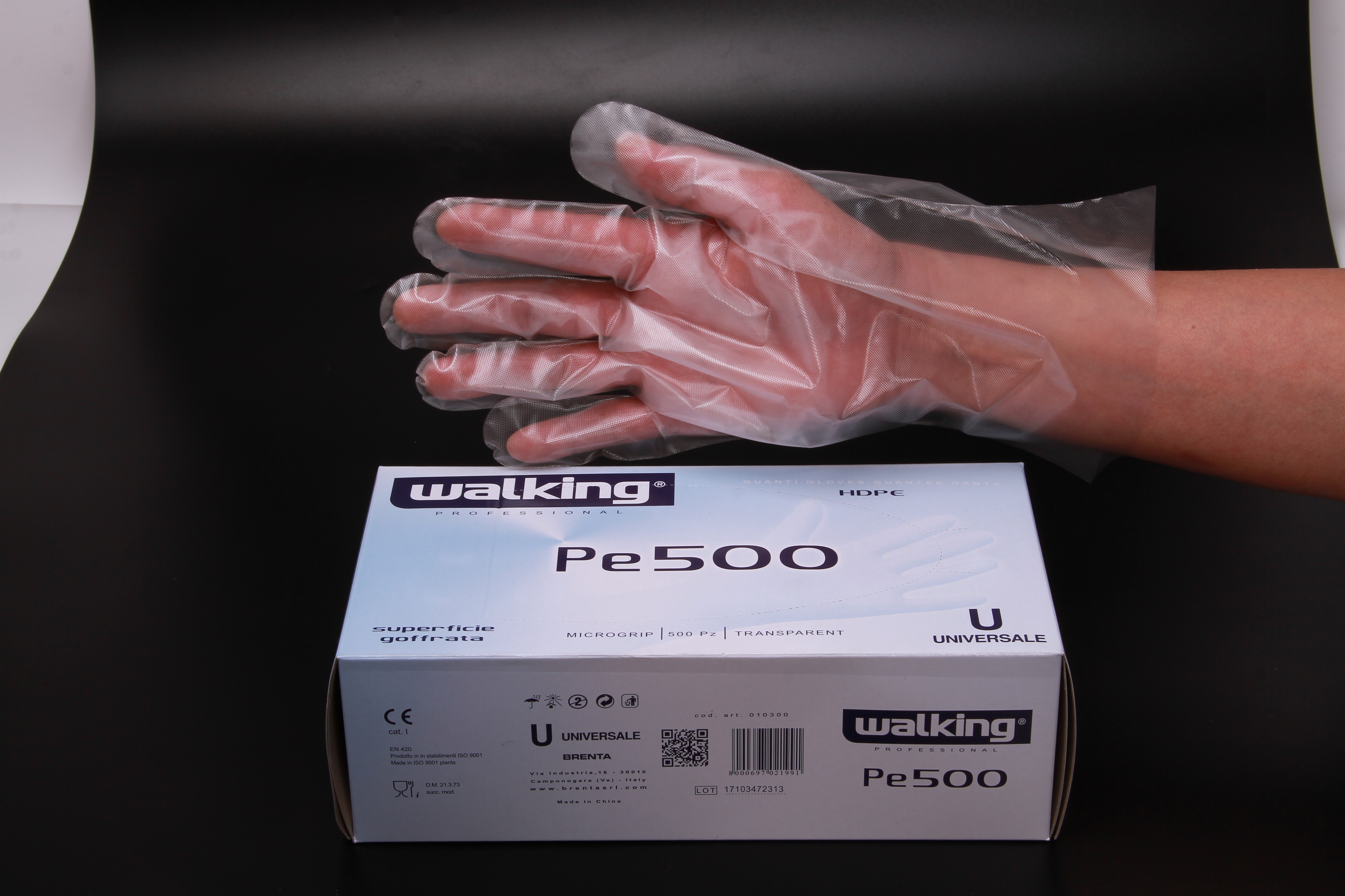 Disposable PE gloves food grade