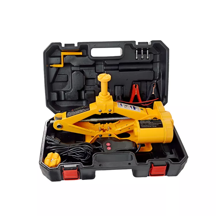 High quality Electric Car Hydraulic Jack 3 Ton Car Jacks 12v Electric Scissor Jack 2 in 1