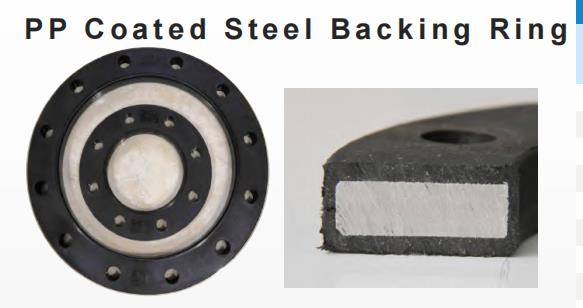 PP Steel Back Ring backing flange with pp