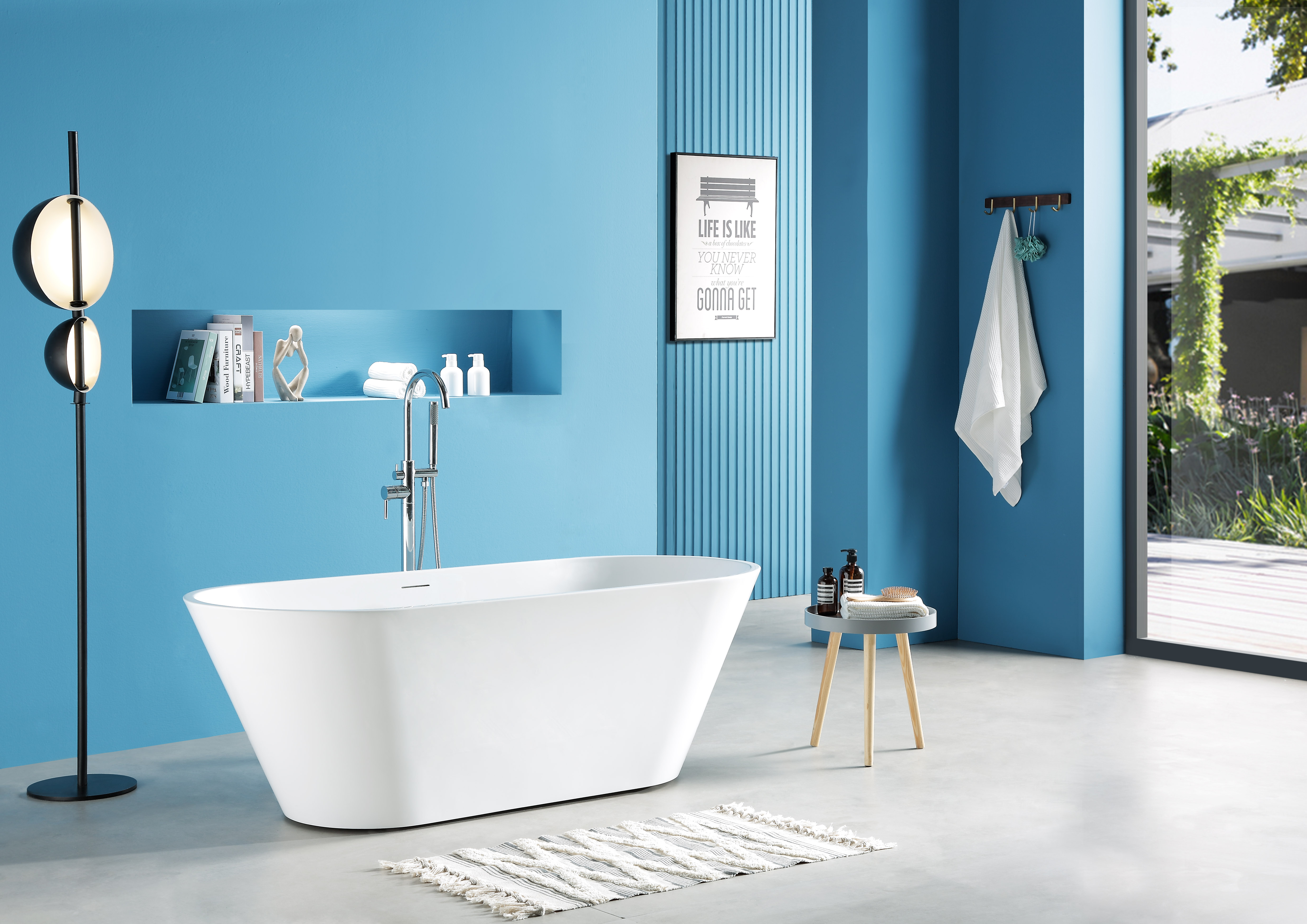 Acrylic bathtub