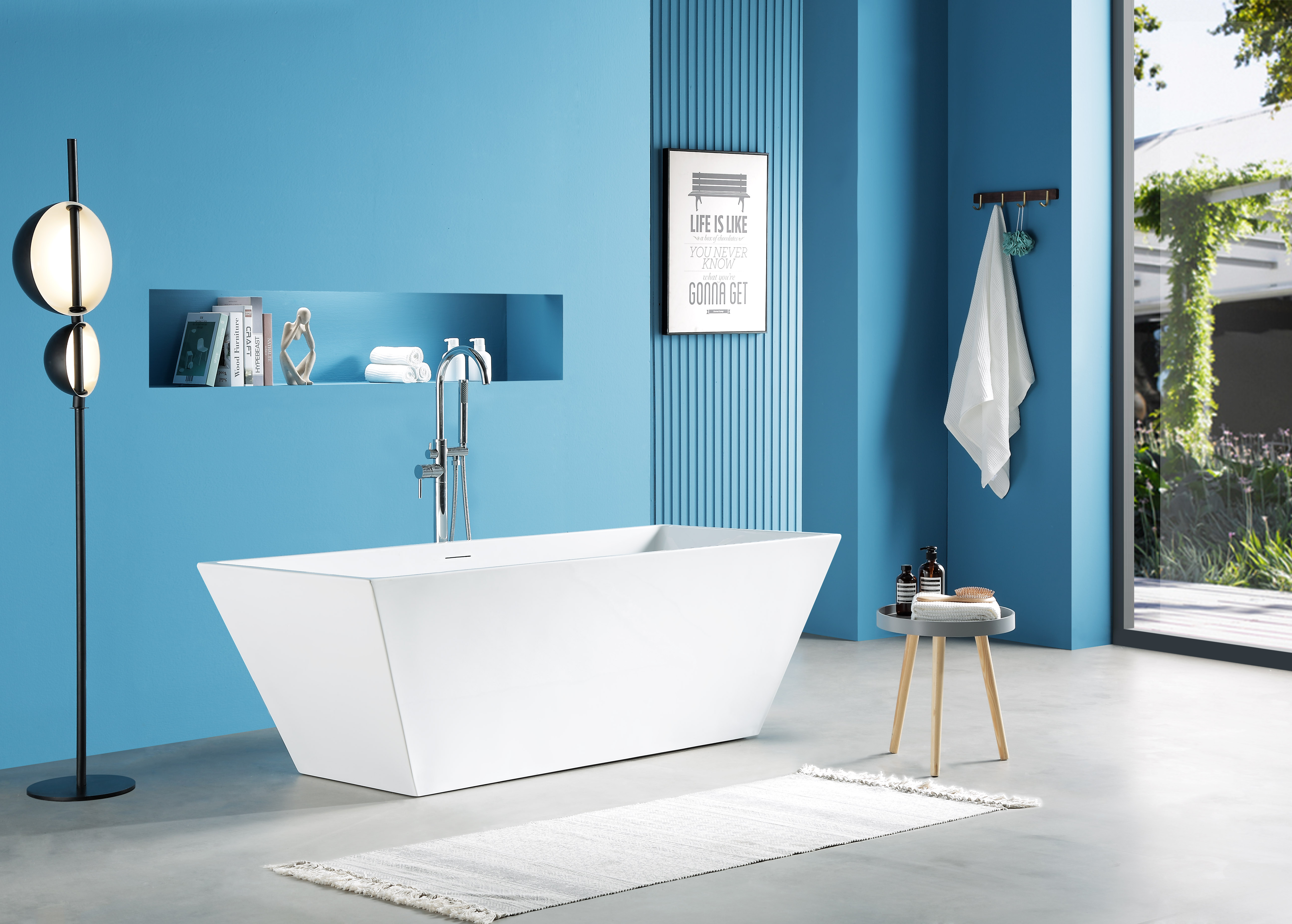 Acrylic bathtub