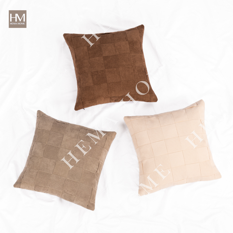 Cross Corduroy Cushion