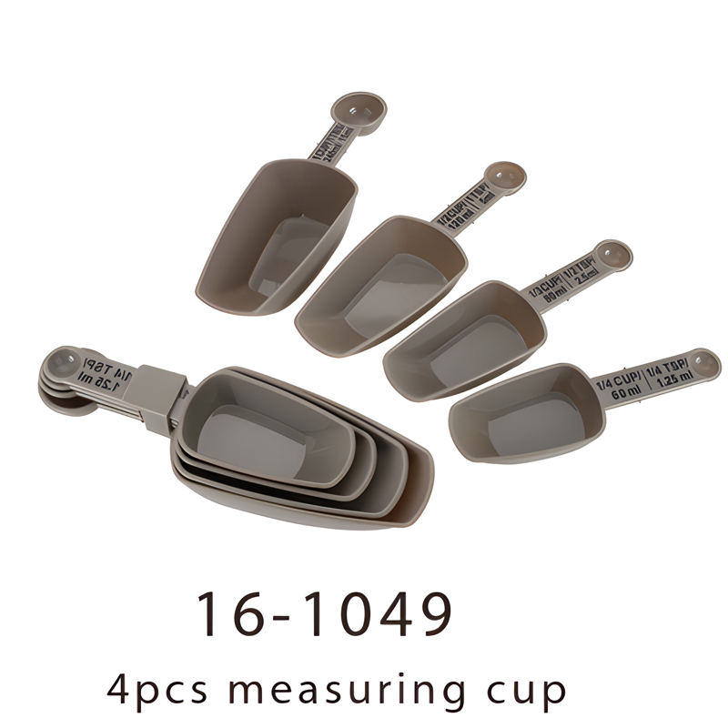 5 Pcs Colorful Plastic Measuring Spoons