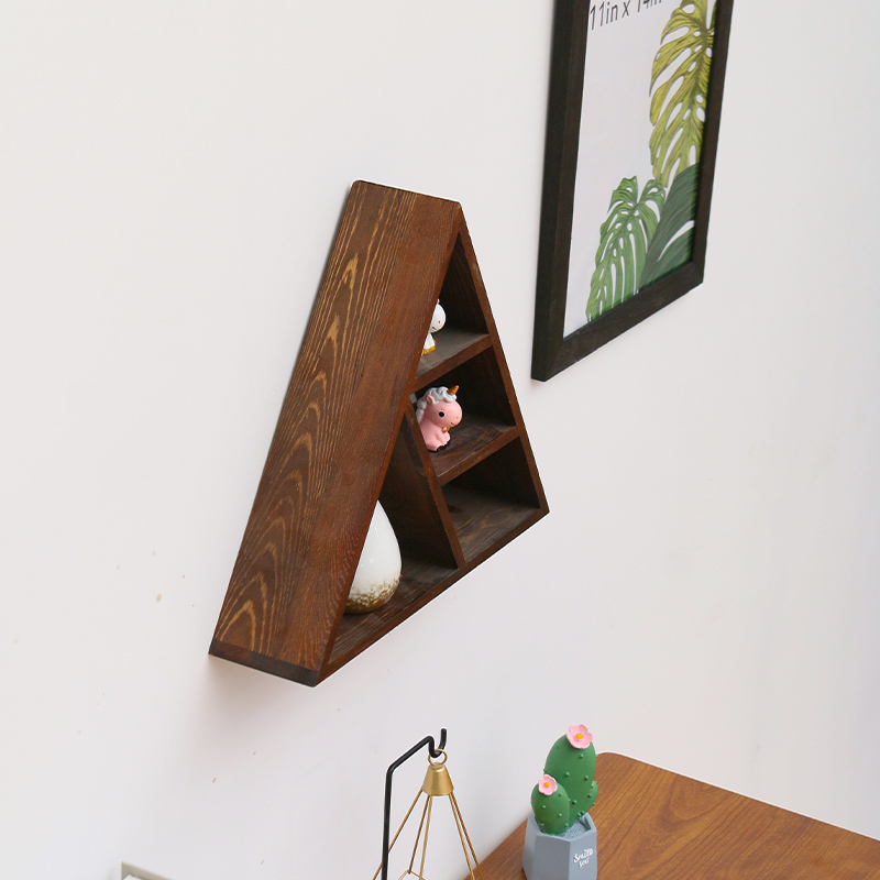 Wooden shelf