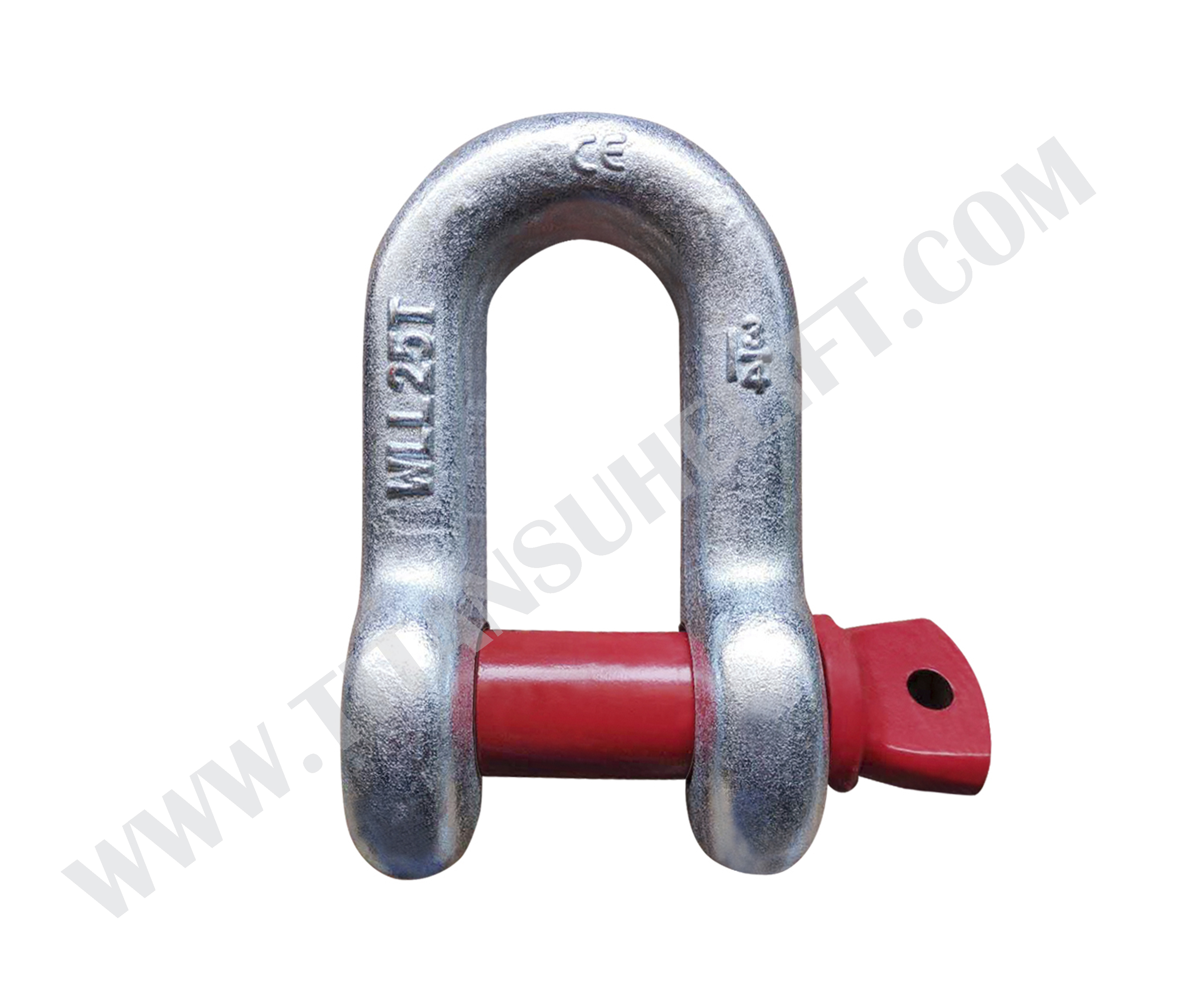 G210 Us Type Screw Pin Drop Forged Dee Shackle
