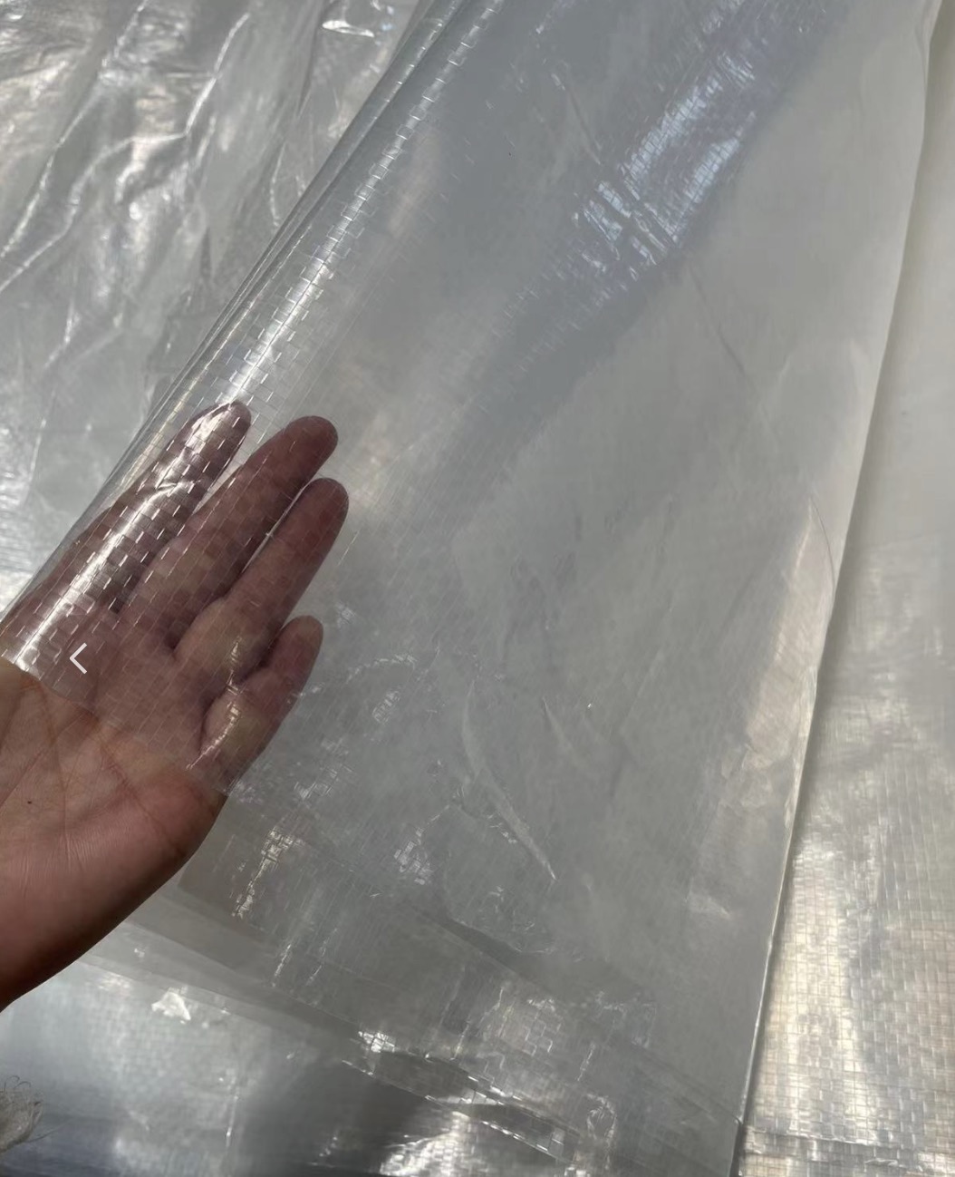 130g/m2-190g/m2 Transparent PE Tarpaulin for Agriculture