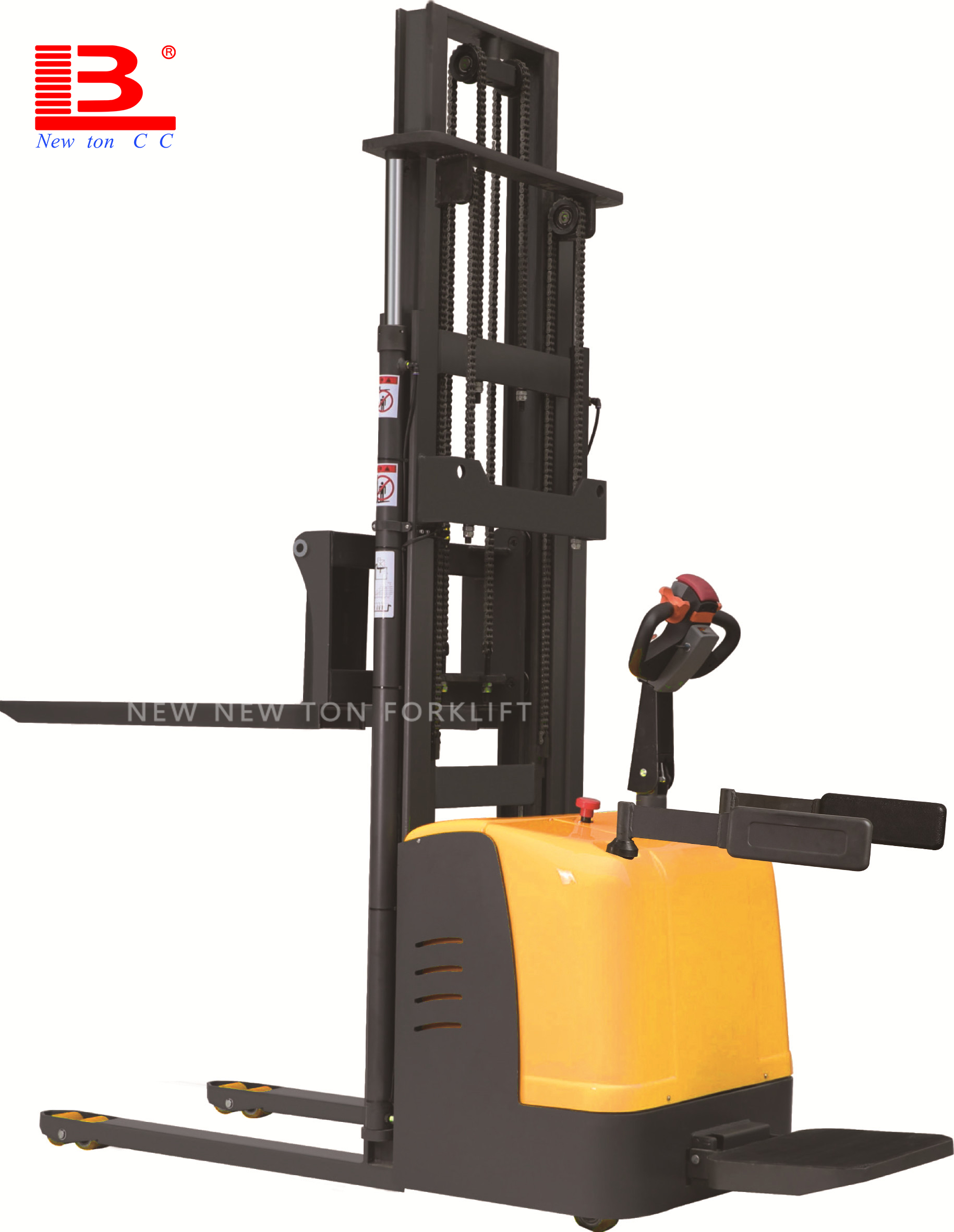 Newton Cc Electric Forklift Stand Drive Electric Stacker Handling Tools