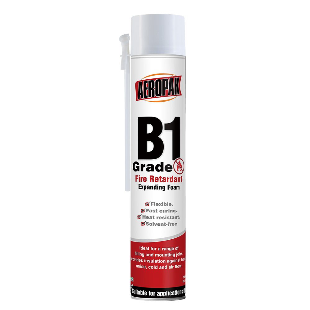 Aeropak 750ml Aerosol One Component PU Polyurethane Foam Sealant Cleaner Spray