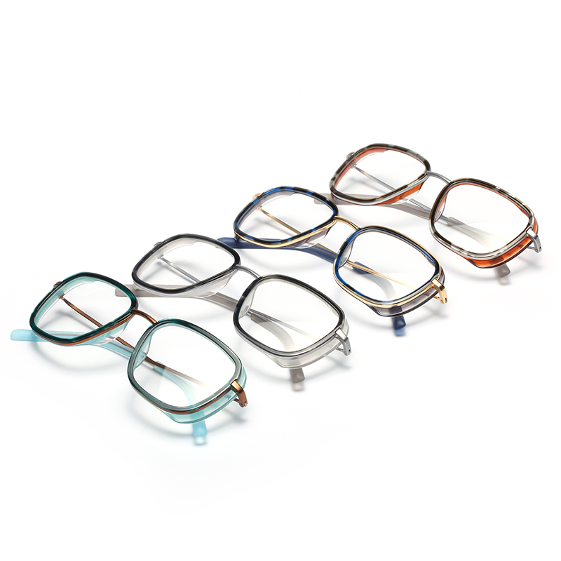 New Trendy Designer Spectacle Acetate Frame Fashion Eyeglasses Optical Frame For Women