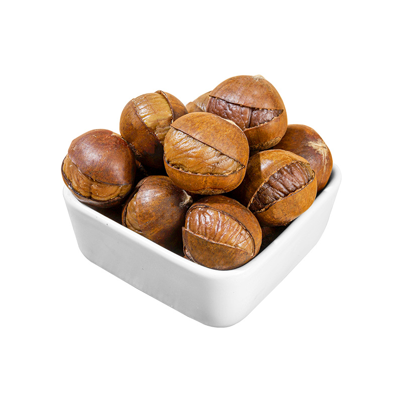 roasted peeled chestnut snacks