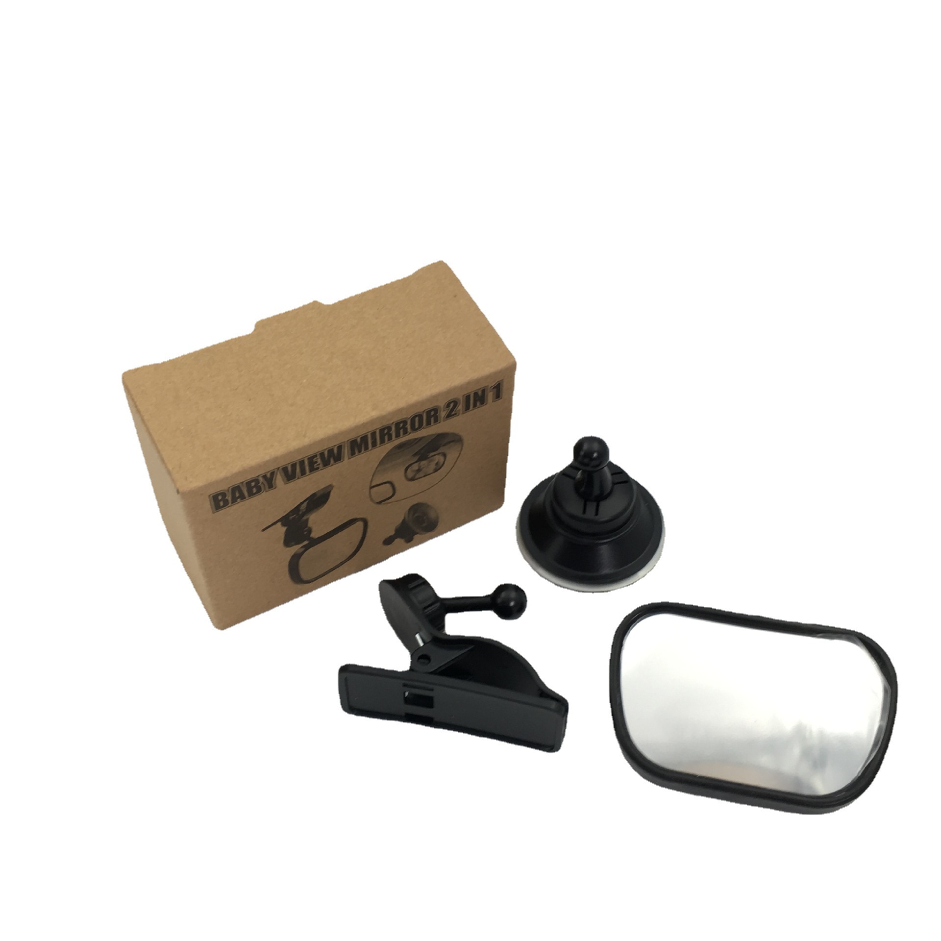 Rear view safety seat Observe Suction cup fixed Car interior accessories Baoma supplies reflector
