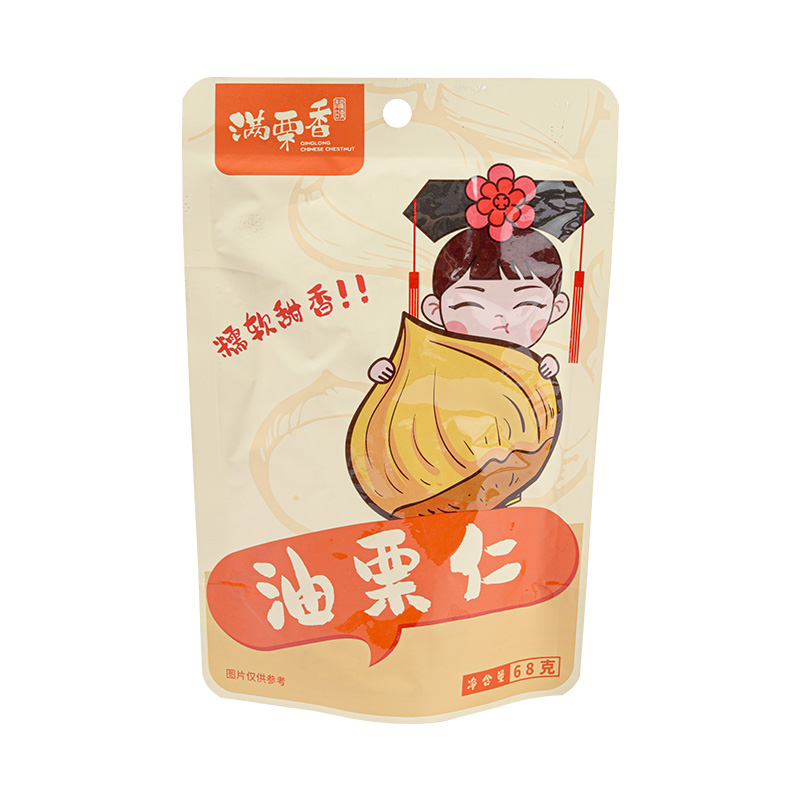 Chestnut snacks