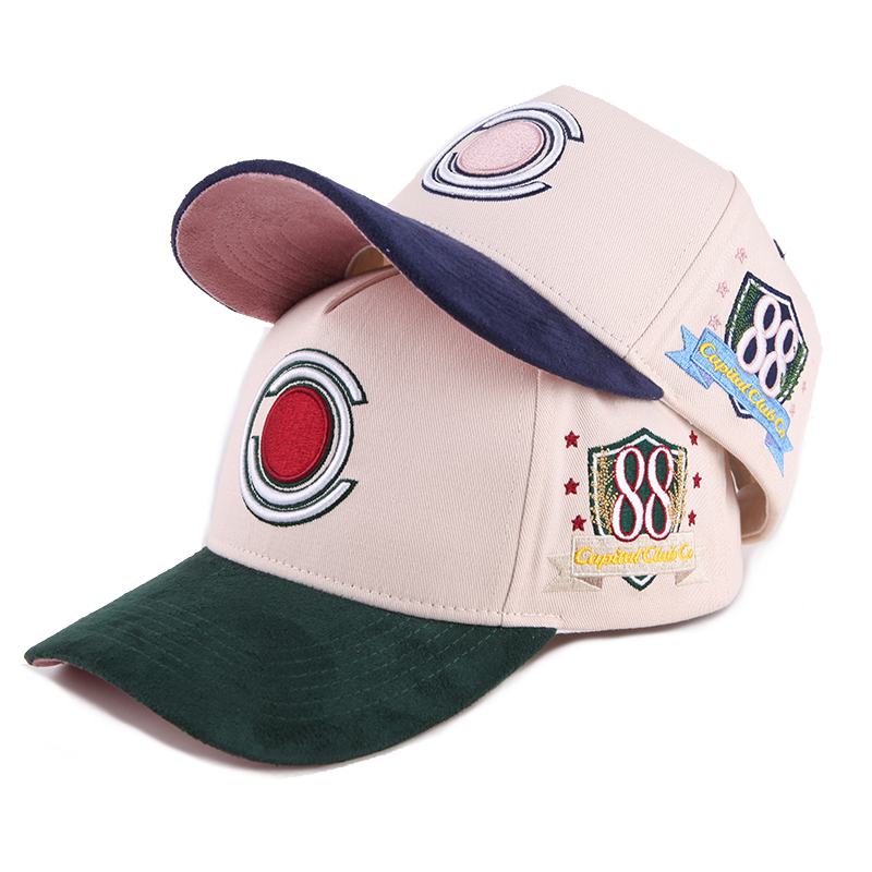5 panel embroidery baseball cap