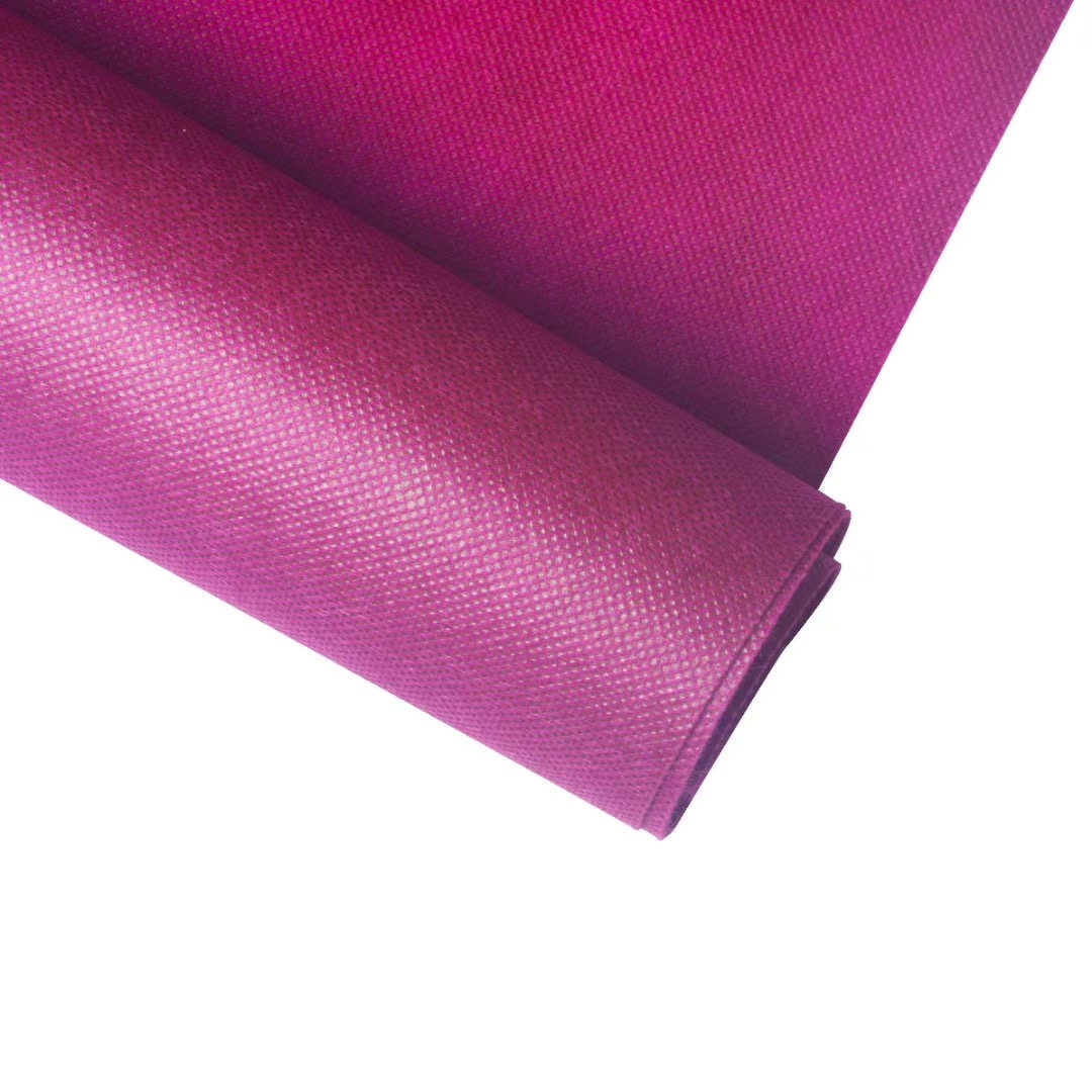 100%pp Colorful Shopping Bags Pp Spunbond Nonwoven Fabric