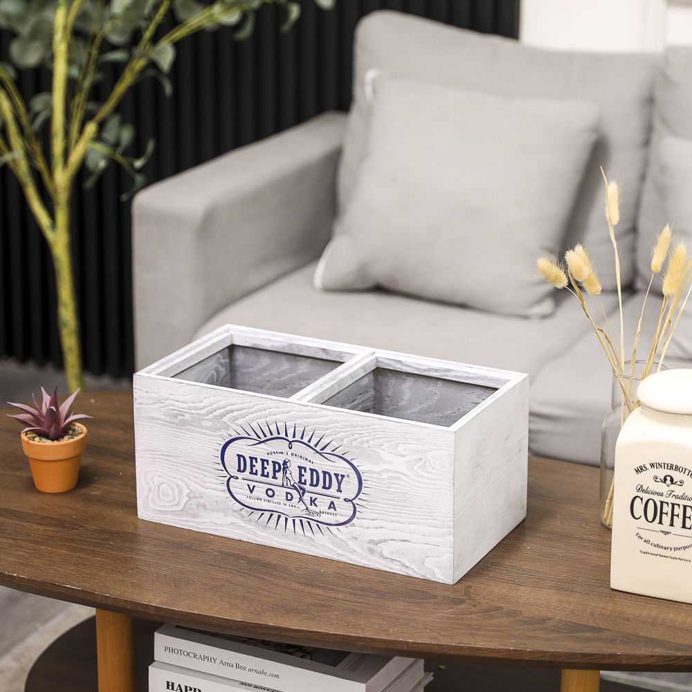 Wooden storage box
