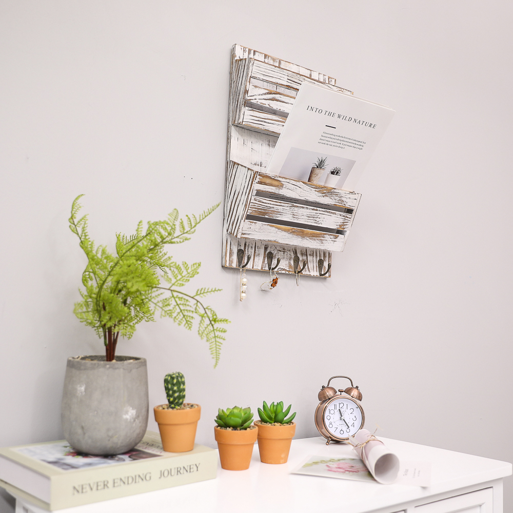 Wooden shelf
