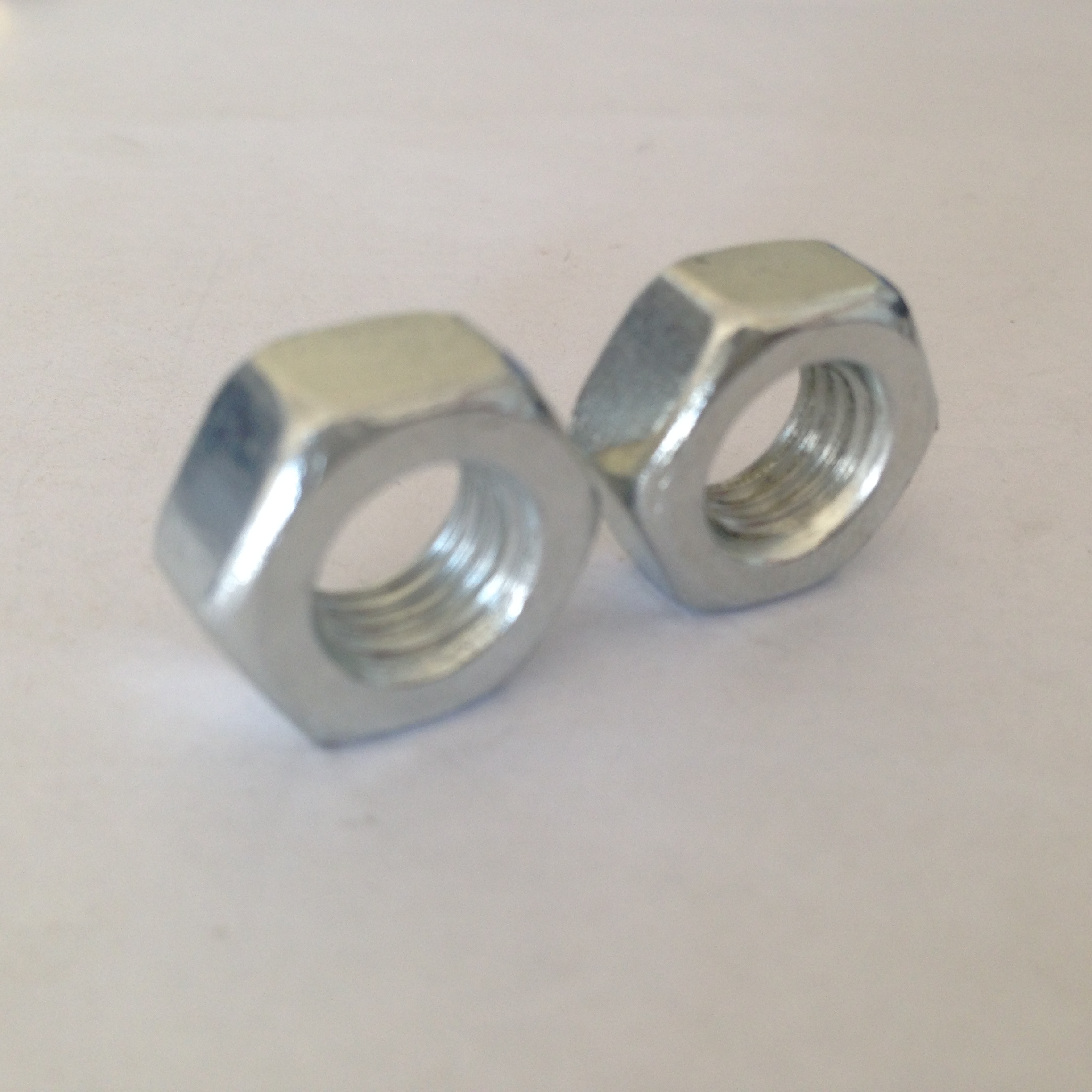Carbon steel Grade 4 Zinc plated hex nut DIN934，BS1083，UNC