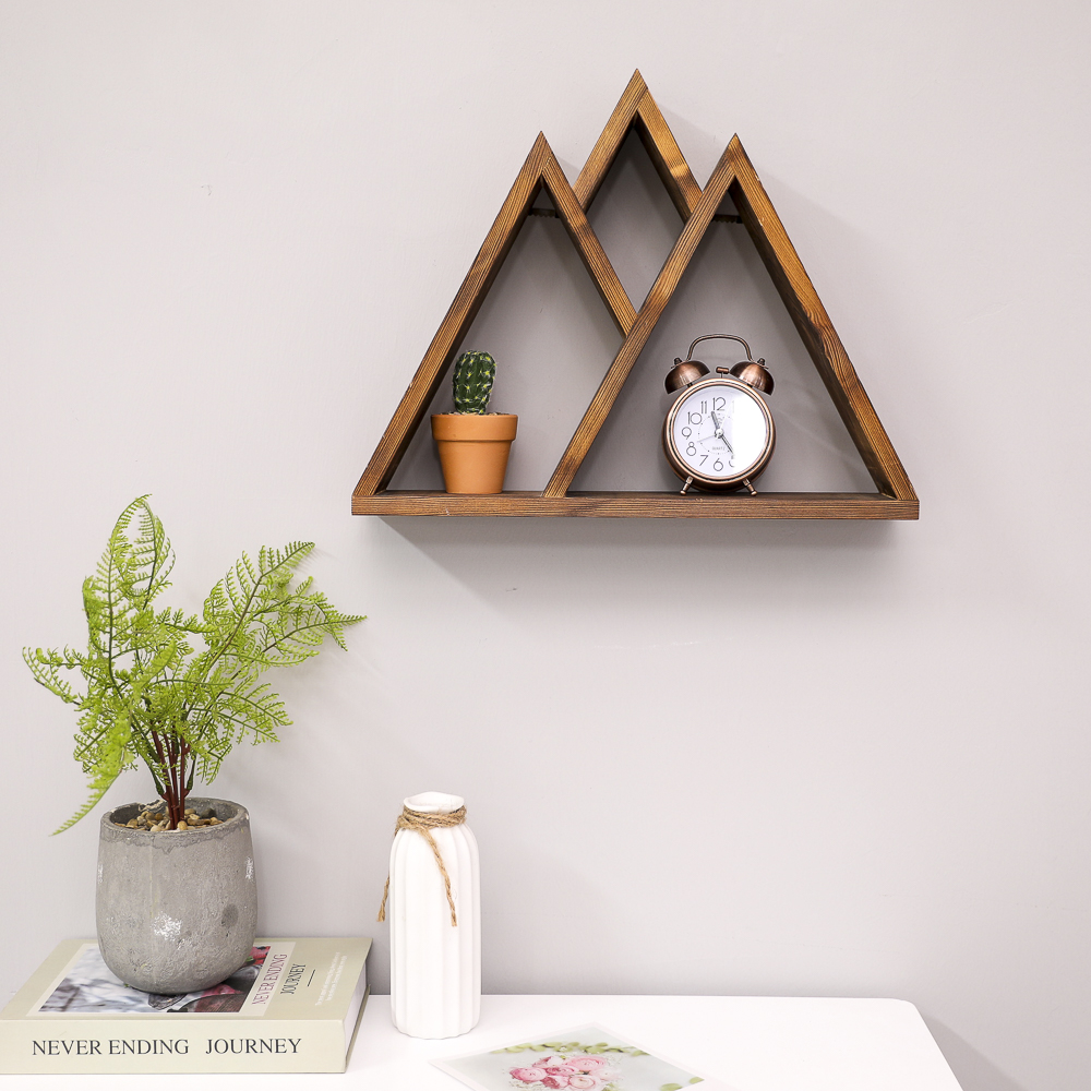 Wooden shelf