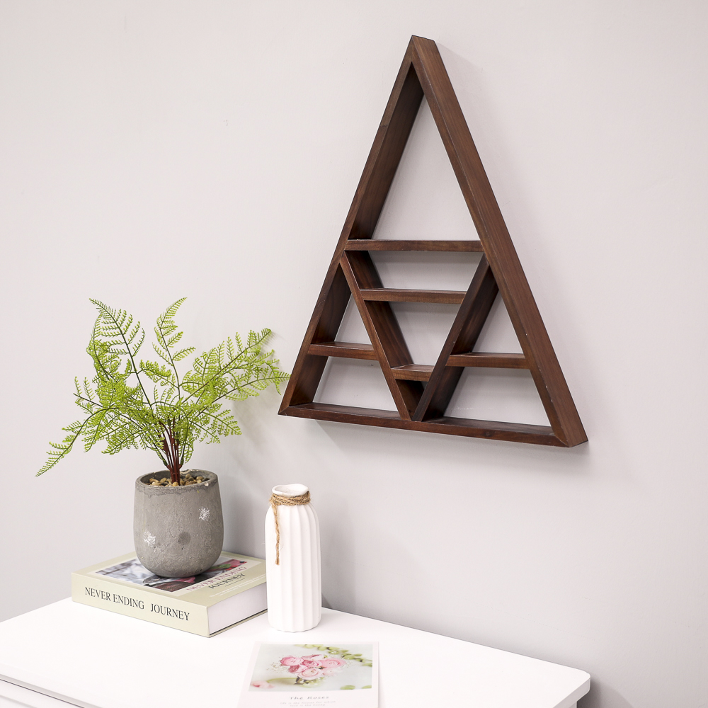 Wooden shelf
