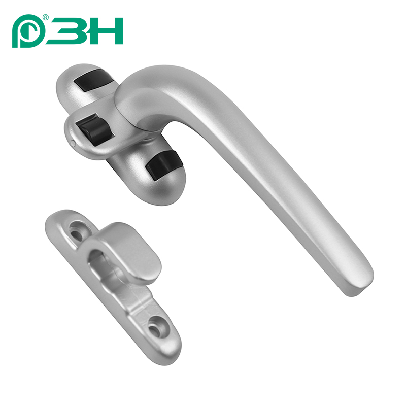 Aluminum alloy top hung casement window camlock handle ZY15