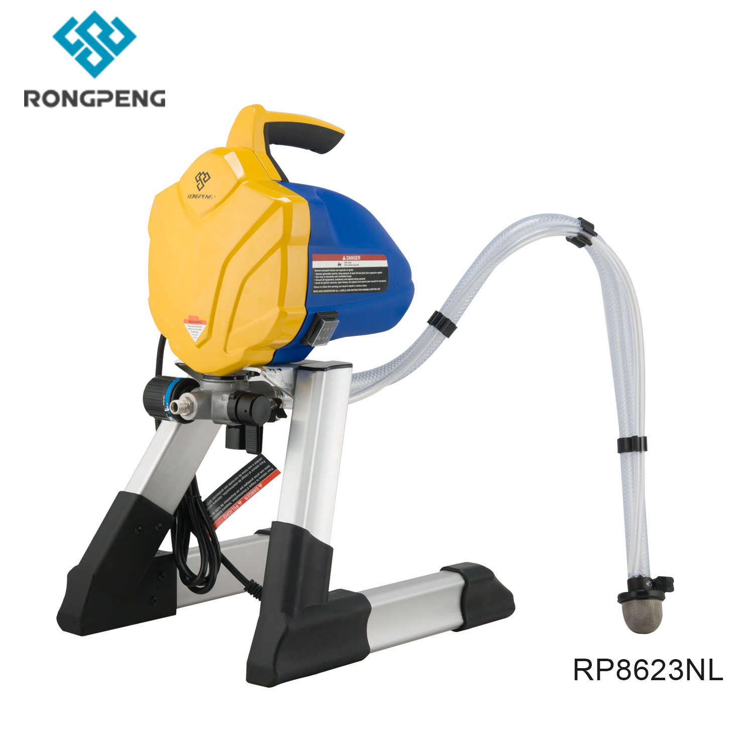 Electric High Pressure Airless Paint Sprayer Rongpeng RP8620