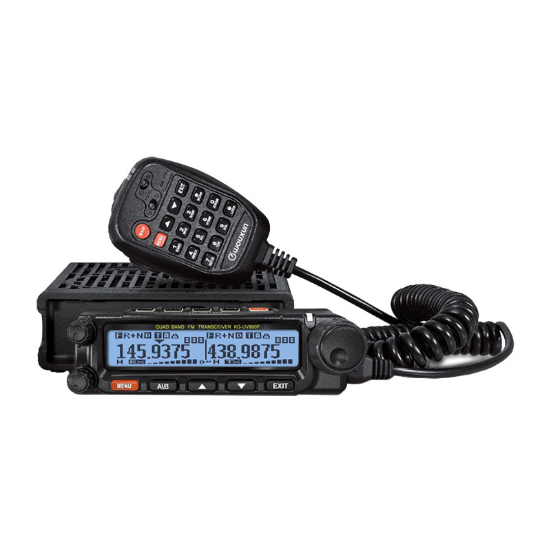 Quad Bands Transmission , Car Mobile Radio KG-UV980P