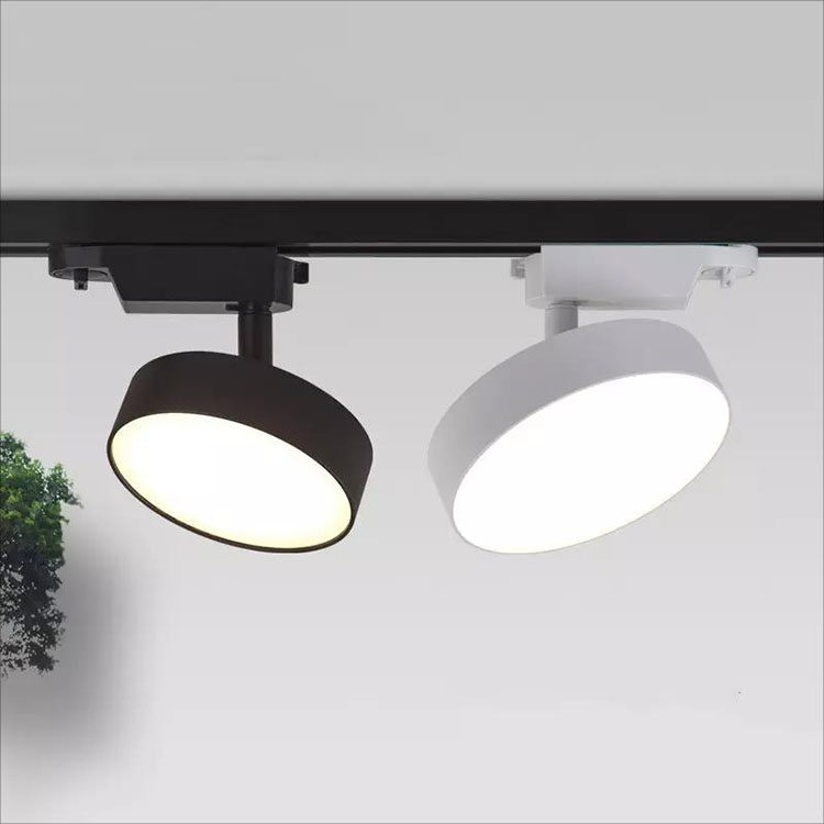 High Quality Aluminum Spot 360 Angle Adjustable Showroom Shop Exhibition 12W LED Track Light