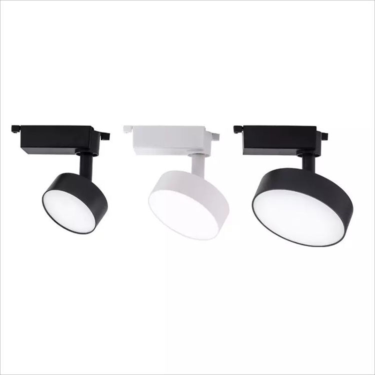 2022 New Trend White Black Aluminum Adjustable Spotlight LED Track Light