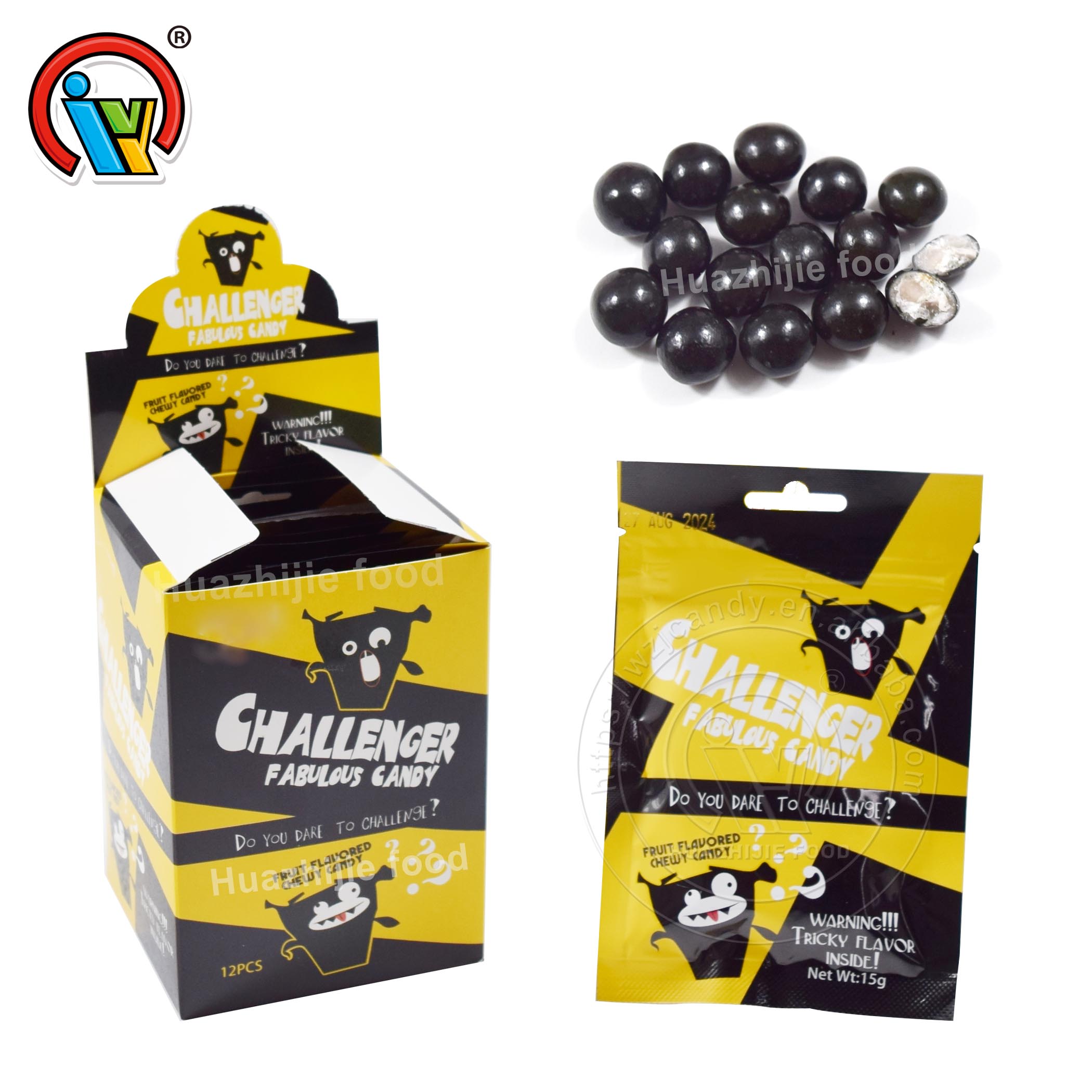 Tricks chewy gummy candy crispy sweet