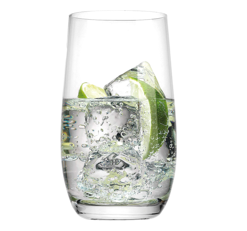 16oz Set of 4 Highball Glasses Tall Beverage Glass Cups