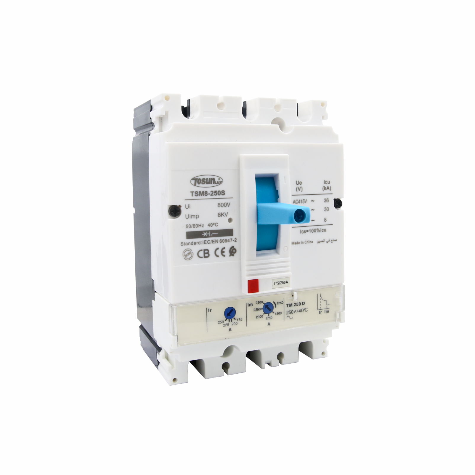 TOSUNlux TSM8 Moulded Case Circuit Breaker