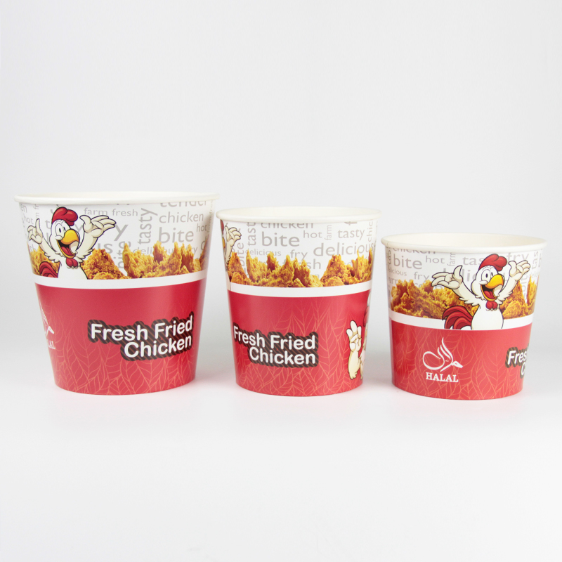 85oz Popcorn Fried Chickedn Paper Buckets