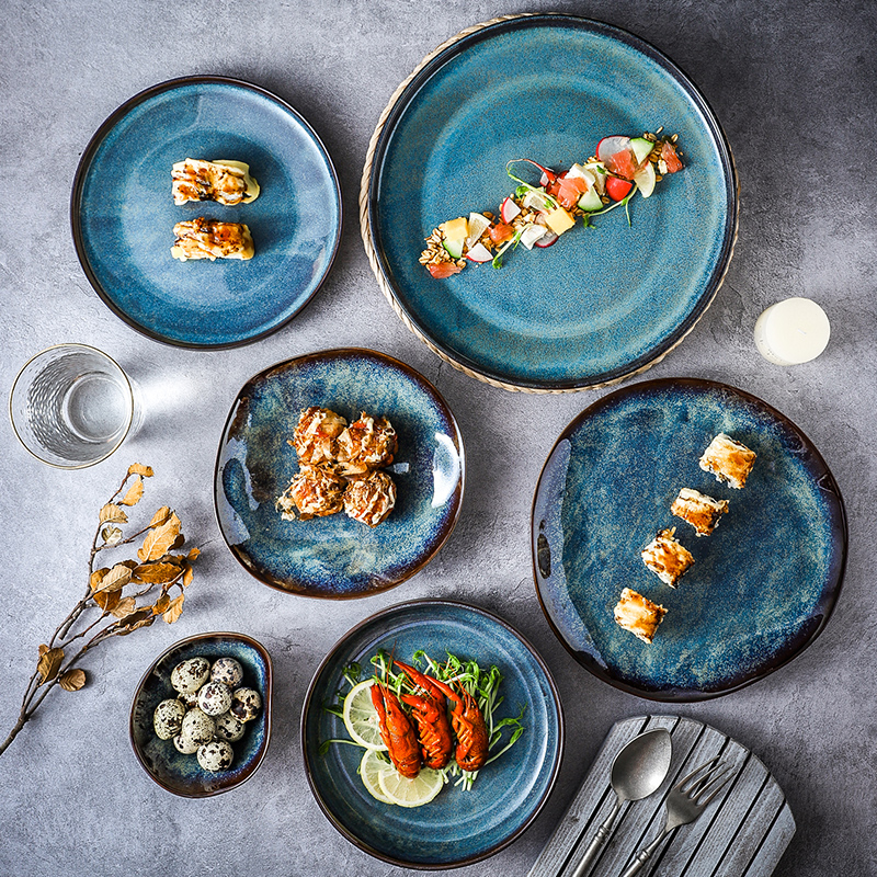 Glaze change series ceramic tableware