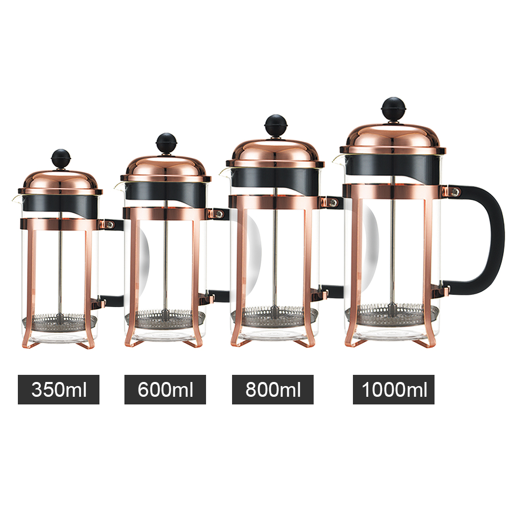 Stainless Steel Tea Maker French Press Coffee Plunger,French Press Coffee Make