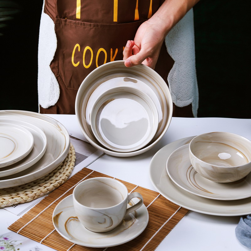 Glaze change series ceramic tableware
