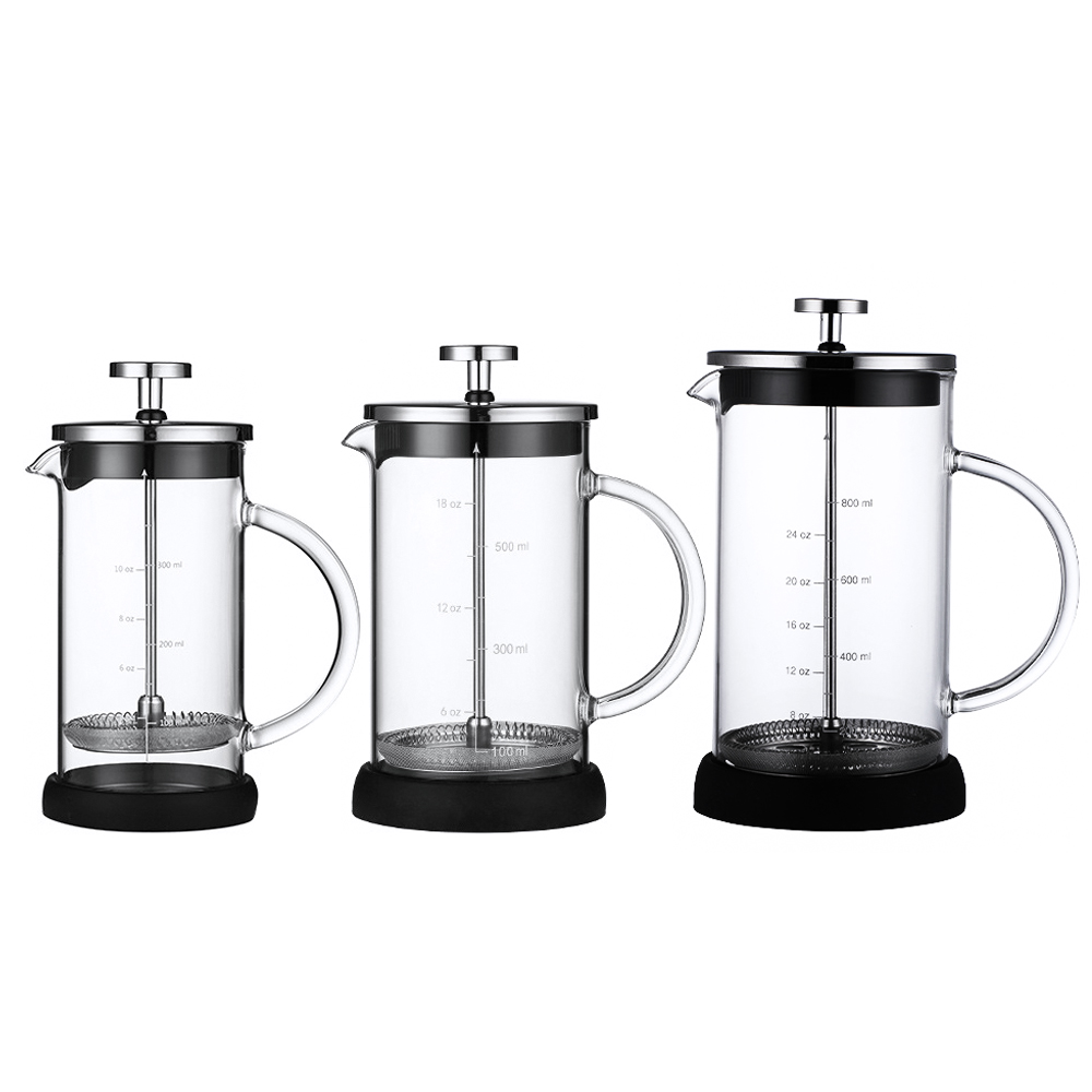 Stainless Steel Tea Maker French Press Coffee Plunger,French Press Coffee Make