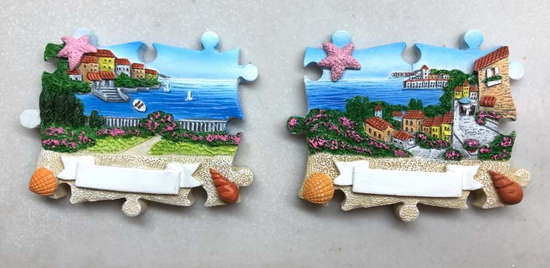 Custom Seaview Souvenirs Fridge Magnet