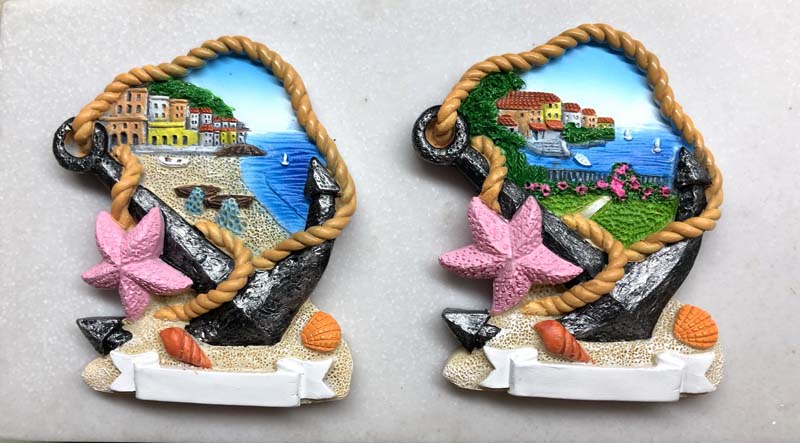 Custom Sand Seaview Souvenirs Fridge Magnet
