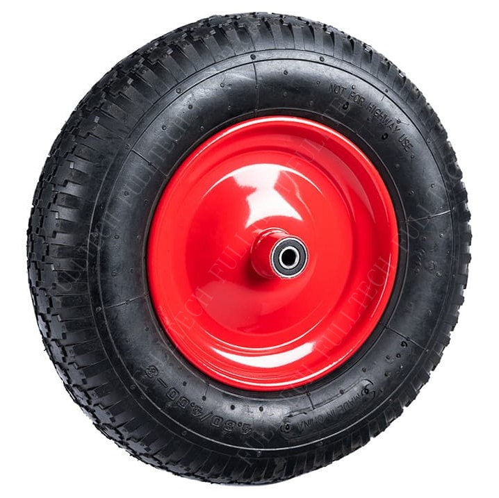 Pneumatic wheel wheelbarrow air wheel,flat free solid not flat tubeless tire