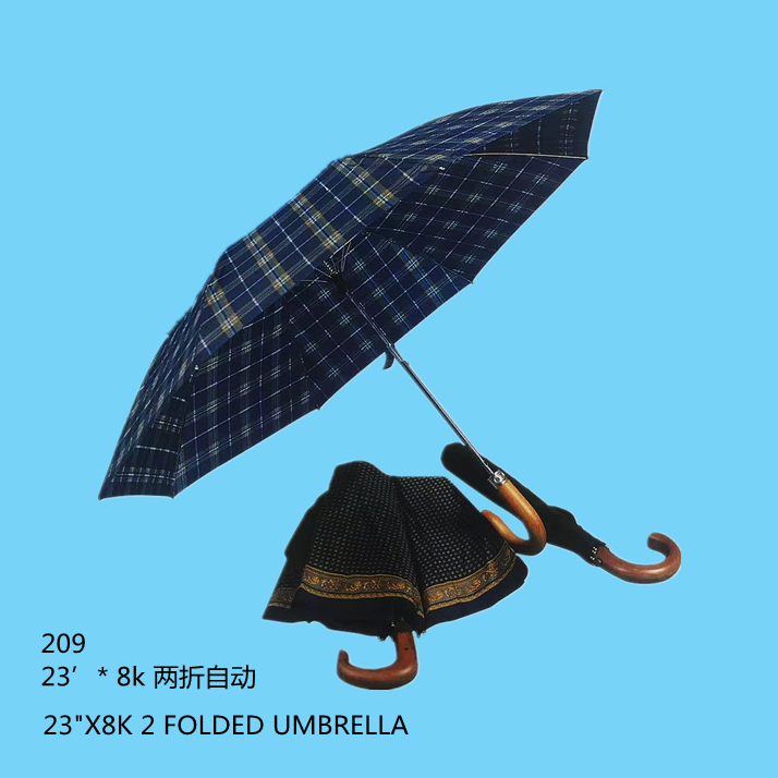 23"x8k 2 Folded Umbrella
