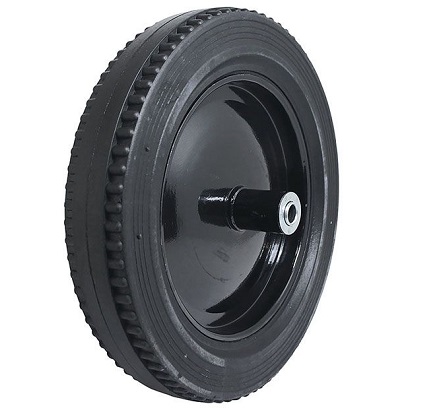 PU foam Puncture proof polyurethane foam wheel wheelbarrow flat free solid not flat tubeless tire